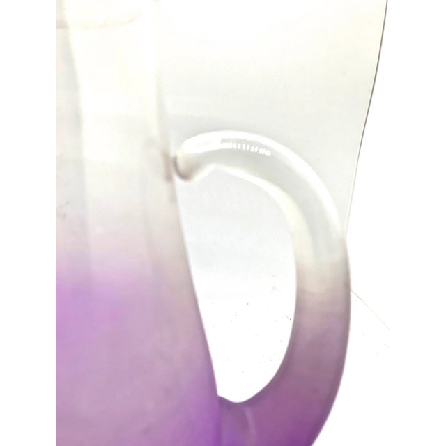 Blendo 1960s Mid Century Blendo Orchid Pitcher For Sale - Image 4 of 5