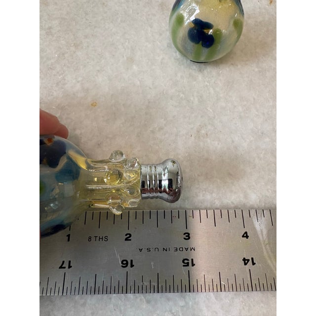Murano Vintage Marano, Glass Salt and Pepper Shakers For Sale - Image 4 of 5