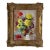 Vintage Floral Still Life Oil Painting on Canvas – Framed For Sale