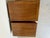 1970s Mid-Century Burl Wood Three-Drawer Nightstands – Pair For Sale - Image 4 of 13