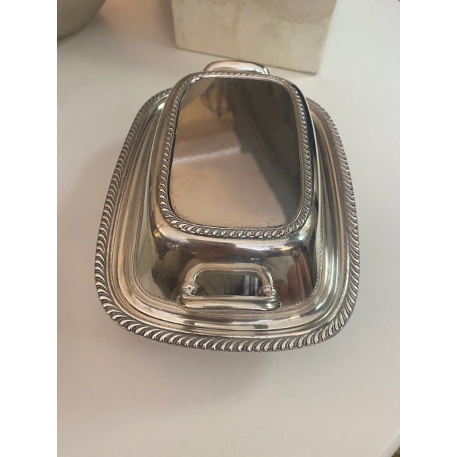 Early 20th Century Silver Covered Serving Dish For Sale - Image 5 of 7