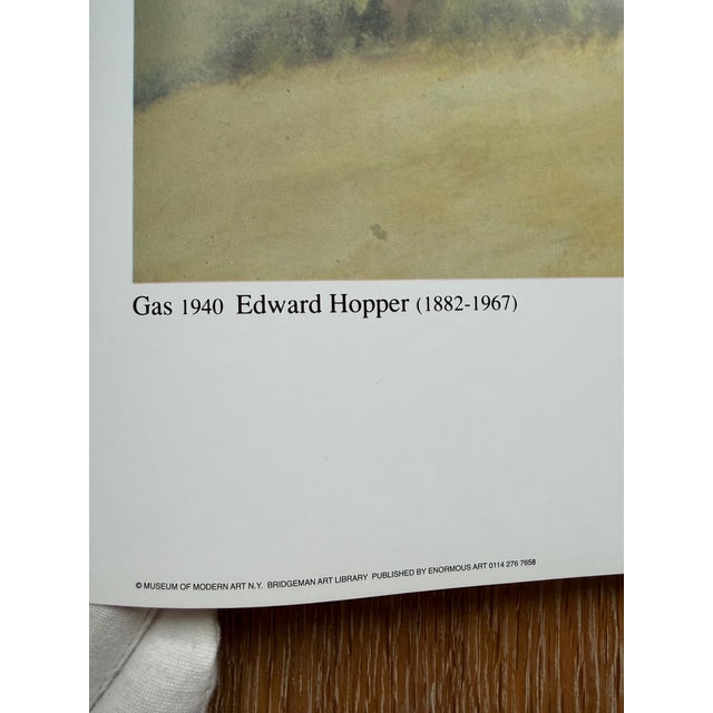 Edward Hopper (1882-1967), Gas, 1940, Copyright Museum of Modern Art New York, Printed in Great Britain, 2000s, Paper