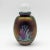 Robert Eickholt Signed Iridescent Art Glass Perfume Bottle Purples Blues 1990 For Sale - Image 13 of 13