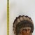 Vintage 1973 Hand Carved Wood Native American Indian Chief Statue 24" Signed For Sale - Image 10 of 14