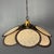 Mid-Century Rattan Fan Pendant Lamp in the style of Ingo Maurer, 1970s For Sale - Image 14 of 18