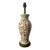 Vintage Hand-Painted Italian Style Ceramic Table Lamp With Ochre Scrollwork & Celadon Green Accents For Sale