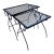 Salterini Style Mid Century Modern Iron Nesting Tables, 2 Pieces For Sale