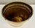 Vintage Hammered Brass Lion Handle Wastebasket or Umbrella Stand For Sale - Image 9 of 9