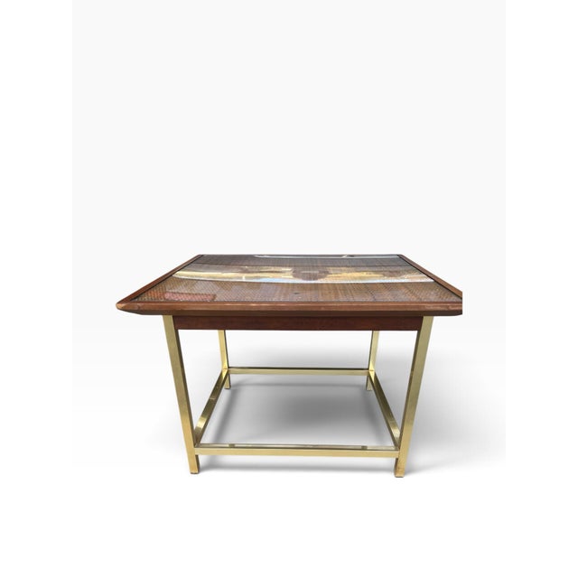 Wood Drexel Suncoast Side Table 1950s For Sale - Image 7 of 9