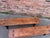 Brown 19th Century Pair of English Benches For Sale - Image 8 of 11