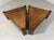 Brutalist Triangular Shaped Oak Coffee Side Tables, 1970s, Set of 2 For Sale - Image 9 of 18
