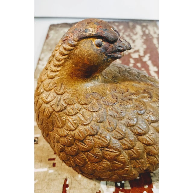 Vintage Mid Century Quail Bird Figurines Pair For Sale - Image 10 of 12