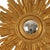 Wood Vintage Convex Sunburst Mirror in Gilt Wood, 1950s For Sale - Image 7 of 17