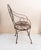 Late 19th Century Antique Garden Chair in Wrought Iron, 1870 For Sale - Image 5 of 9