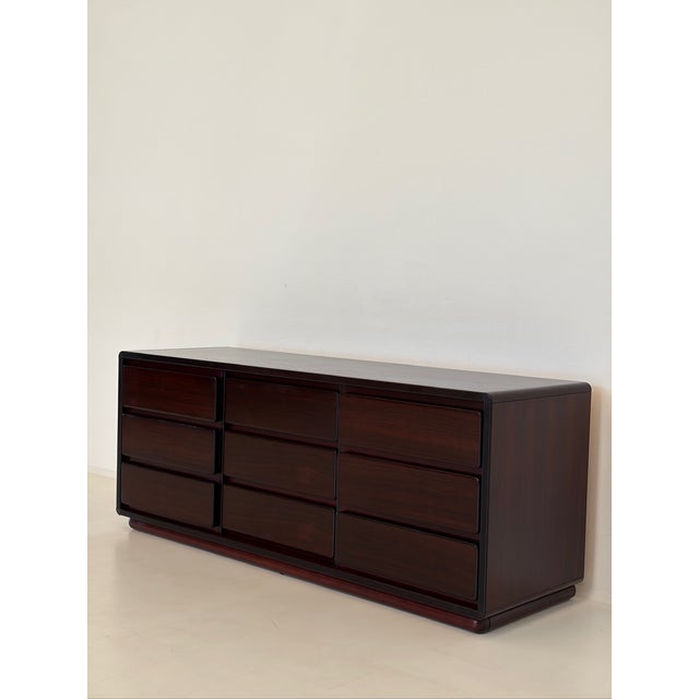 Low Vintage Chest of Drawers, 1970s For Sale - Image 12 of 13