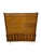 Striking 1960s Mid-Century Modern walnut high chest in the coveted Catseye style, showcasing beautifully grained drawer...