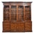 George III Mahogany Breakfront Library Bookcase, 1890s For Sale