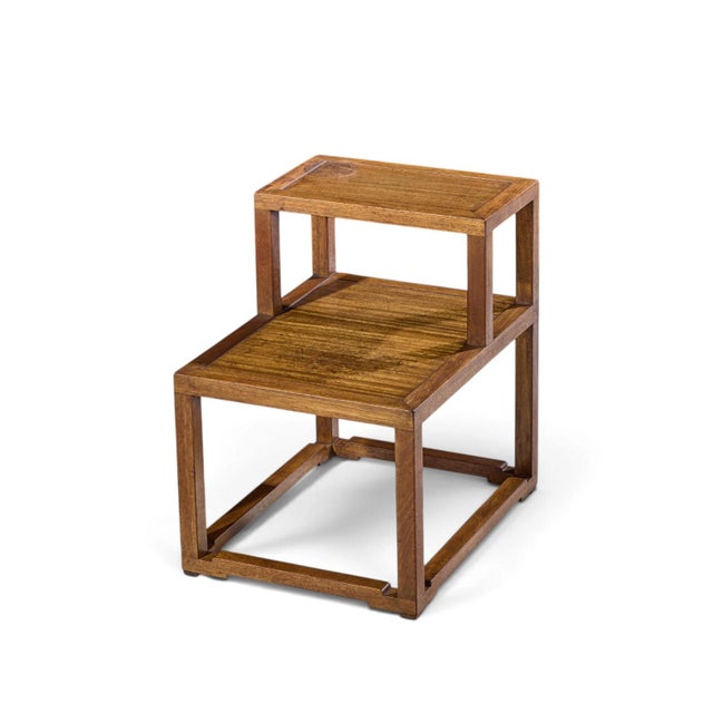Edward Wormley for Dunbar Mid Century Mahogany Step End Tables - Pair For Sale - Image 13 of 13