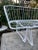 White Homecrest Metal Wire Glider Sofa Attributed to Homecrest For Sale - Image 8 of 9
