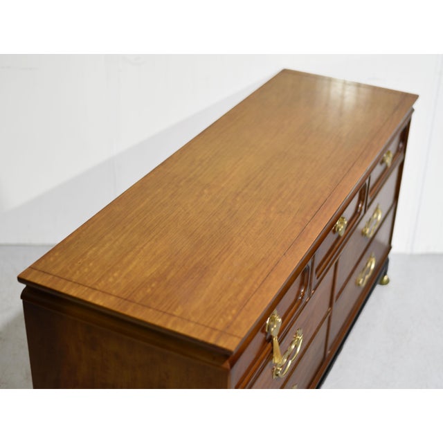 Mid Century Chinoiserie 7 Drawer Dresser by Bassett Furniture For Sale - Image 11 of 13