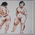 Vintage Mid 20th Century Original Nude Study Painting For Sale - Image 11 of 15