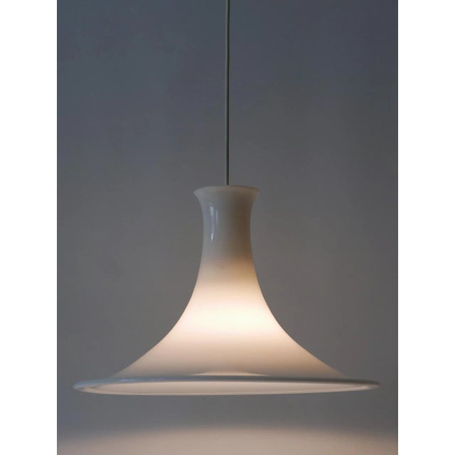 Mandarin Pendant Lamp by Michael Bang for Holmegaard, 1980s For Sale - Image 9 of 18