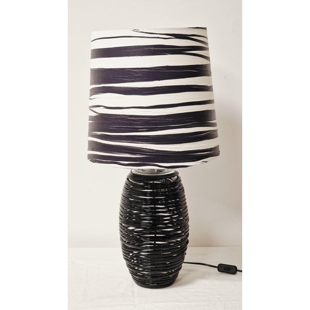 Damasco Collection Table Lamp in Glass from Vistosi, Italy, 1990s For Sale - Image 4 of 12