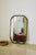 Metal Swedish Modern Green Painted Wall Mirror For Sale - Image 7 of 10