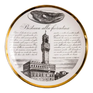 Vintage Piero Fornasetti Specialita Toscane Recipe Plate #5