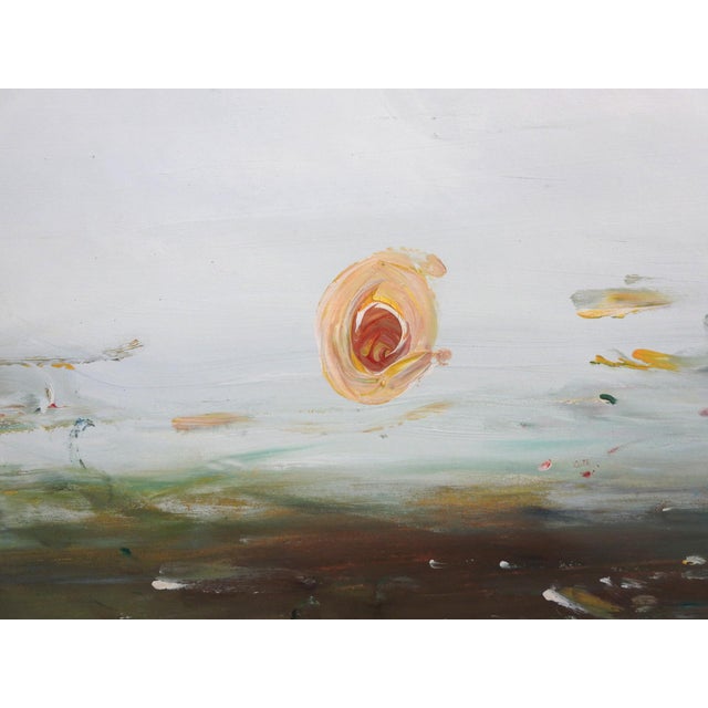 Mid-Century Modern Mid 20th Century Rare Visionary Gouache on Paper: "The Volpi Homage" – Provenance: Sala De Arte Mediúnica, Brazil - Unframed For Sale - Image 3 of 8