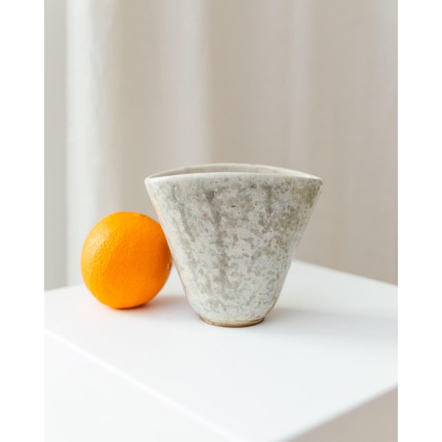 Vintage Vase by Gerhard Meisel for Keramik Workshop Stahnsdorf, 1950s For Sale - Image 11 of 12