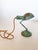 Antique Industrial Turquoise Heavy Brass Shelf or Hang Task Lamp, Articulating For Sale - Image 9 of 15