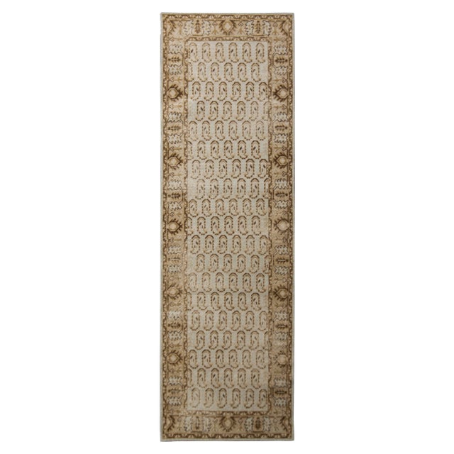 Rug & Kilim’s Paisley Rug in Sky Blue and Beige, 6x9 For Sale In New York - Image 6 of 6