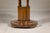 Midcentury Round Top Side Table with Column Supports and Tambour Base For Sale - Image 10 of 12