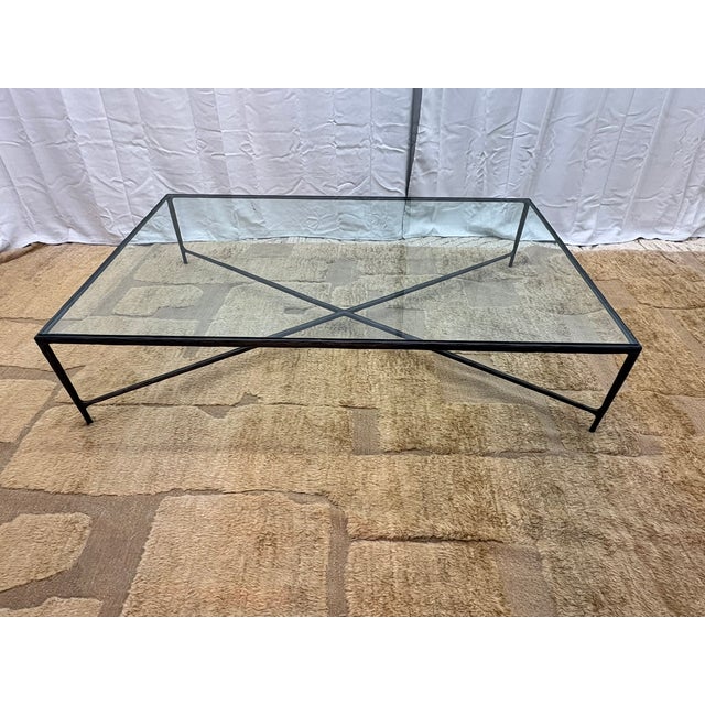 Rh Thaddeus Rectangular Coffee Table For Sale - Image 13 of 18