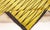 Yellow Doris Leslie Blau Vibrant Vintage Swedish Pile Rug in Yellow and Charcoal For Sale - Image 8 of 9