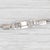 Wheat Chain Necklace 29.75" 1.4mm 14k White Gold For Sale - Image 4 of 6