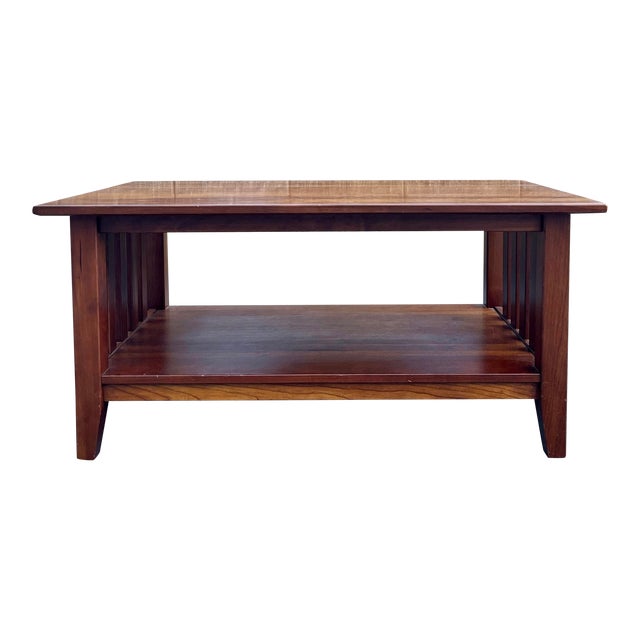 Vintage Ethan Allen American Impressions Shaker Cherry Coffee Table (24