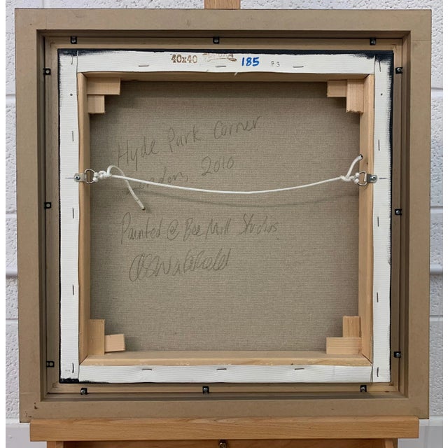 2010s Black & White Hyde Park Corner London Underground by Contemporary British Artist For Sale - Image 5 of 13