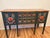 Vintage Mahogany Painted Credenza Featuring "Poppies" For Sale - Image 12 of 12