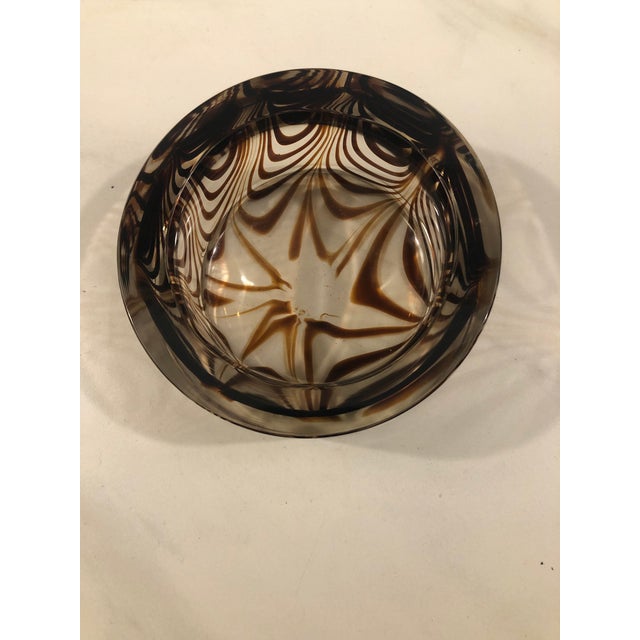Late 20th Century Late 20th Century Murano Style Art Glass Wine Coaster For Sale - Image 5 of 5