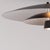 2020s Rancho Mirage Wall Mounted Arc Lamp, Fleur Matte Black/Silver Shade, Black Body For Sale - Image 5 of 7