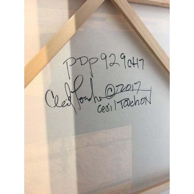 Cecil Touchon Cecil Touchon, Large Painting on Canvas Titled: PDP929ct17, 2017 For Sale - Image 4 of 8