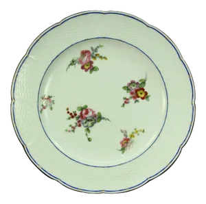 1775 Sevres Soft Paste Porcelain Plate