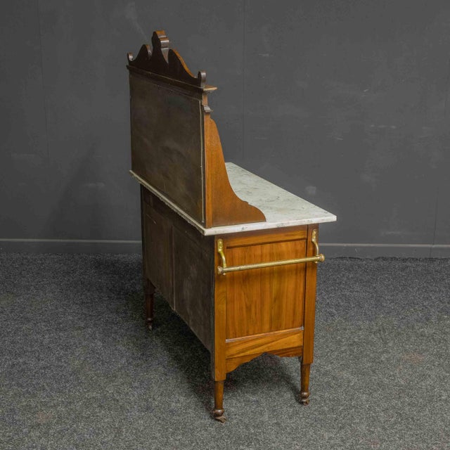 Victorian Walnut Washstand For Sale - Image 9 of 15