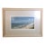 1980s Lou Wilson Original Pastel Seascape Painting, Framed Beach Art For Sale