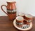 Late 20th Century Peruvian Earthenware Artisanal Serving Set of 5 For Sale - Image 11 of 11