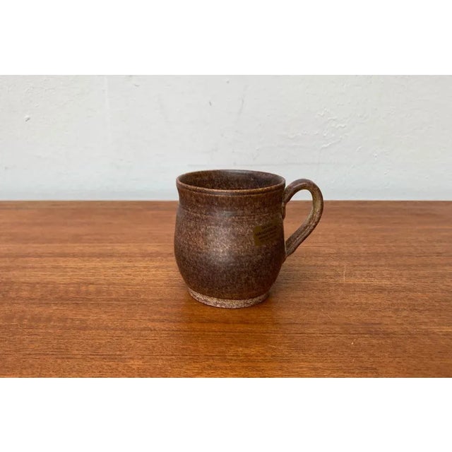 Mid-Century Stoneware Mug Vase from Marco Stentøj, Denmark, 1960s For Sale - Image 10 of 11