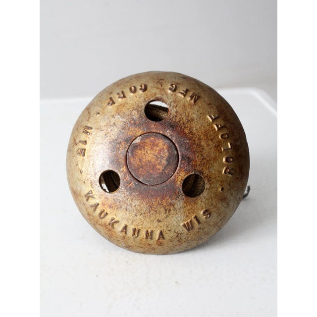 Mid 20th Century Vintage Roloff Mfg Corp Cast Iron Boat Anchor For Sale - Image 5 of 11
