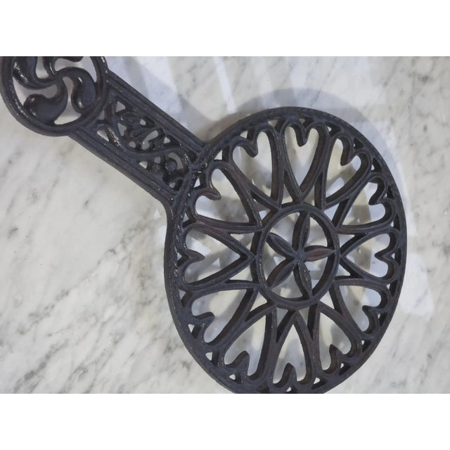 A great collection or add to your collection These vintage cast iron trivets are beautiful. Perfect for your kitchen wall...